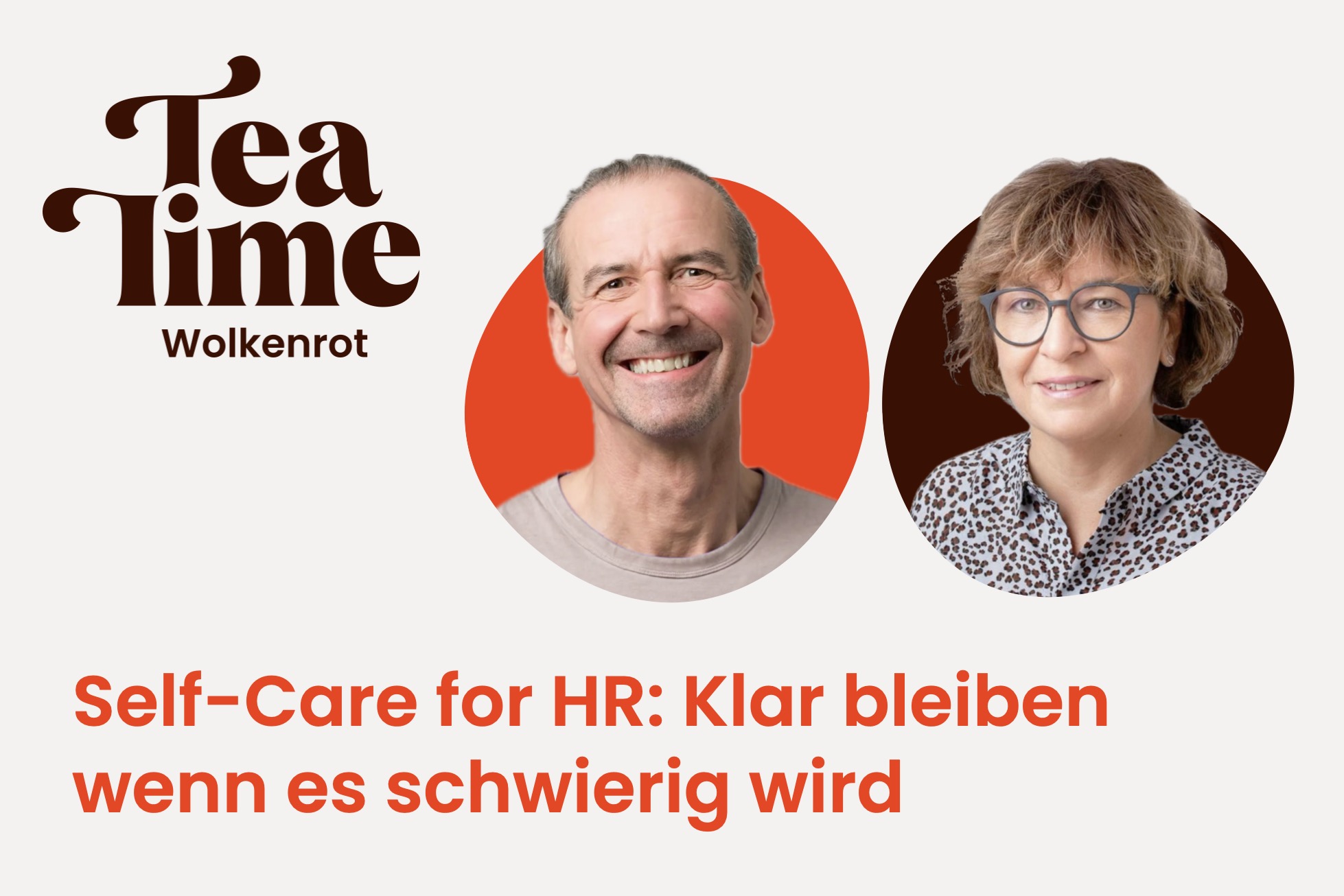 Tea Time – Self Care for HR